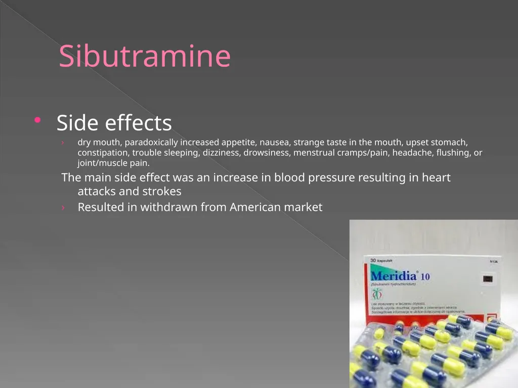 Anti-Obesity Drugs Aaron Cheatham Fat is just what - slide 25 of 32