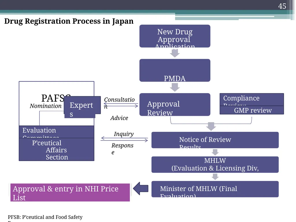International Drug Regulatory Affairs 1 Regulatory - slide 41 of 67