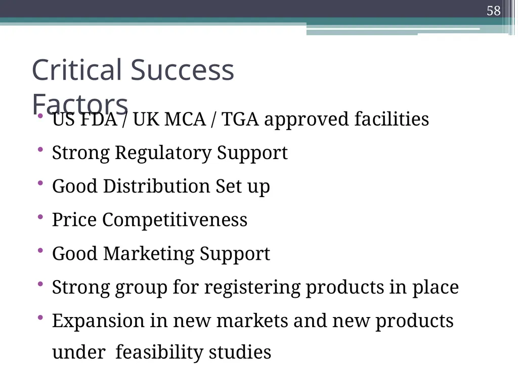 International Drug Regulatory Affairs 1 Regulatory - slide 54 of 67