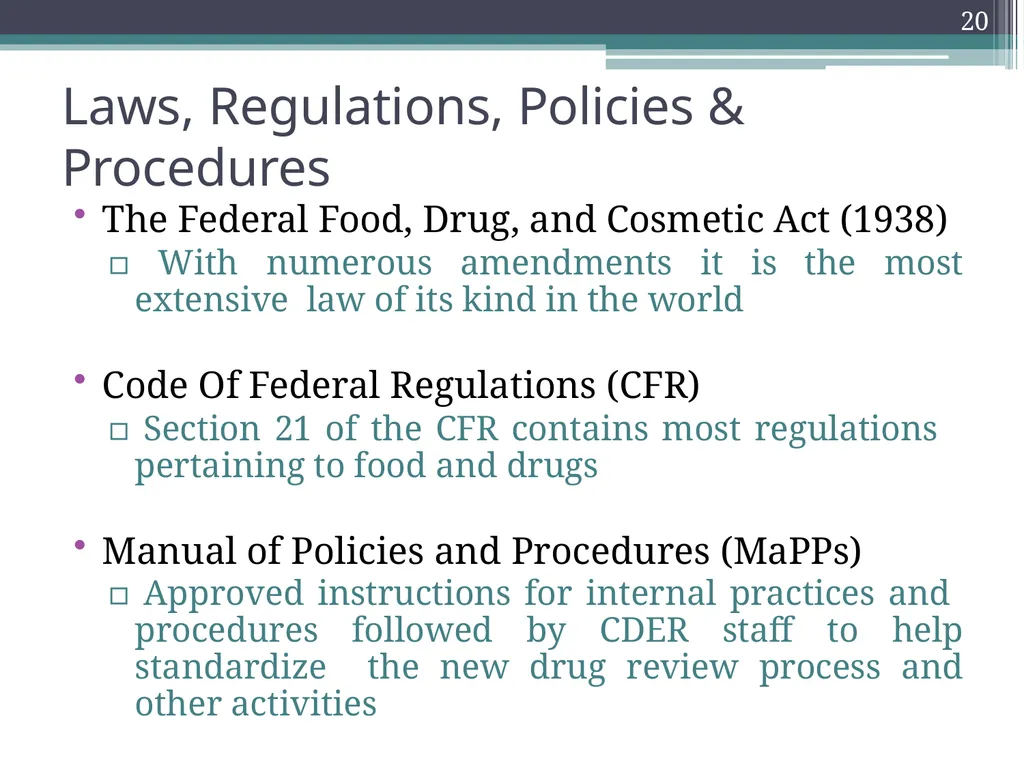 International Drug Regulatory Affairs 1 Regulatory - slide 16 of 67