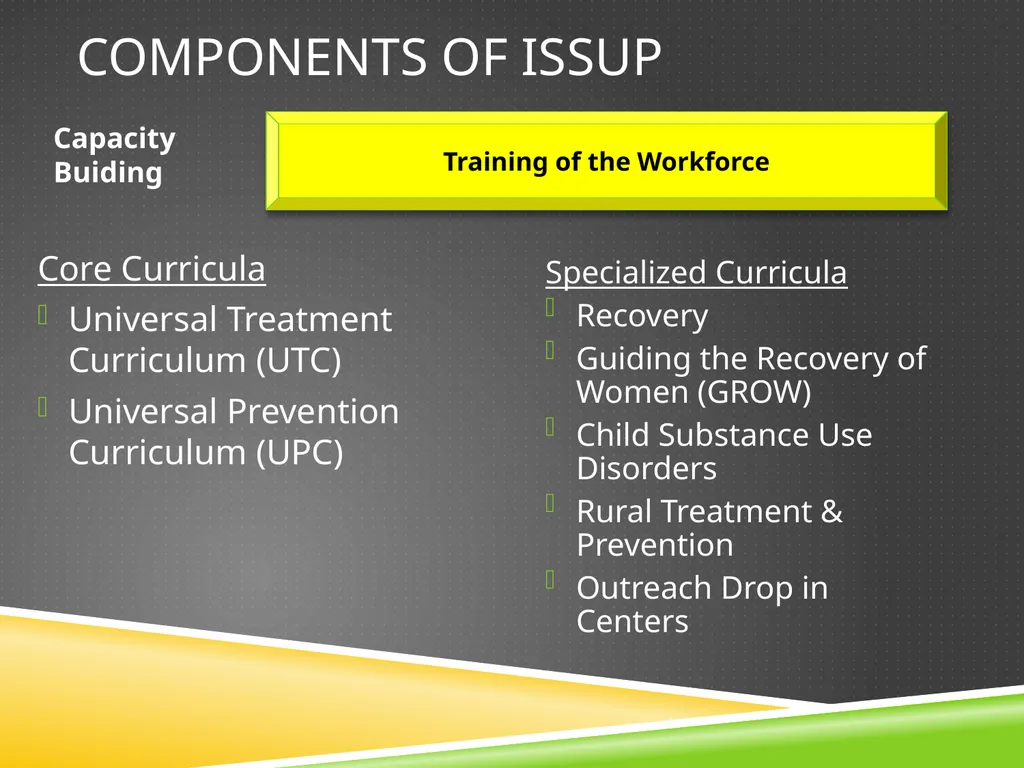 The International society for substance use - slide 10 of 23