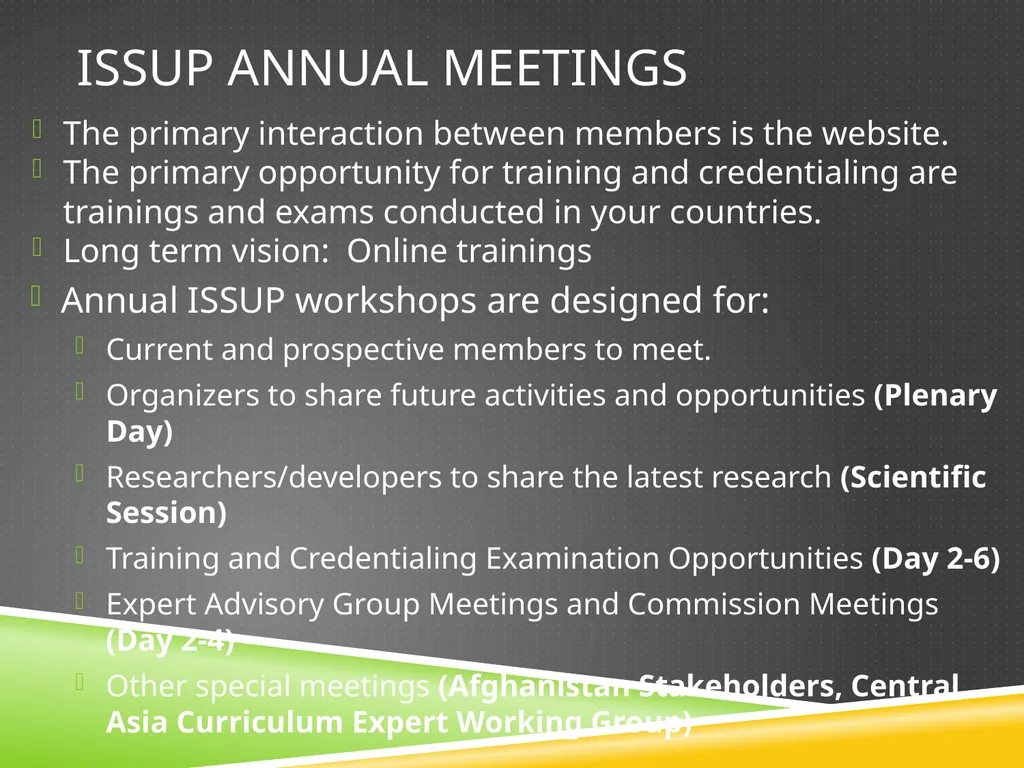The International society for substance use - slide 20 of 23