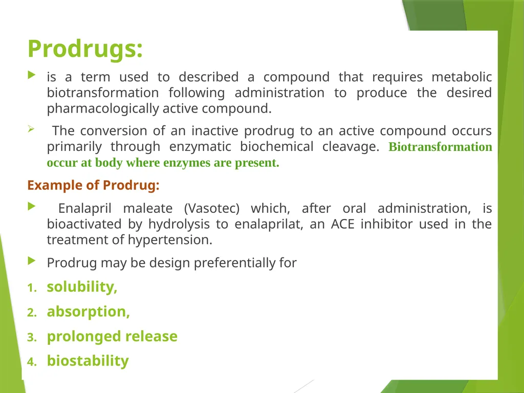 Dosage Form Design Chapter 1 Dr. Athmar Dhahir - slide 31 of 71