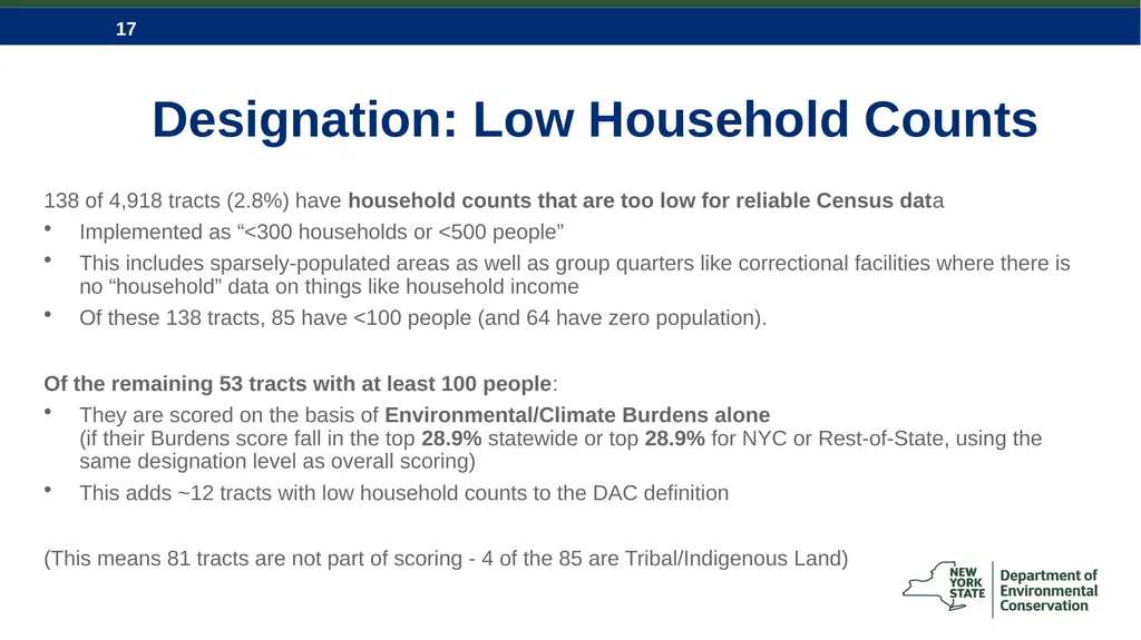 Climate Justice & Disadvantaged Communities Key - slide 17 of 18