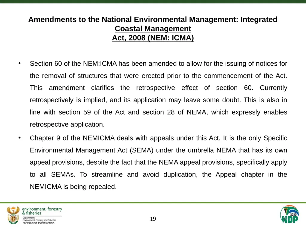 MEETING OF THE SELECT COMMITTEE ON LAND REFORM, - slide 19 of 29