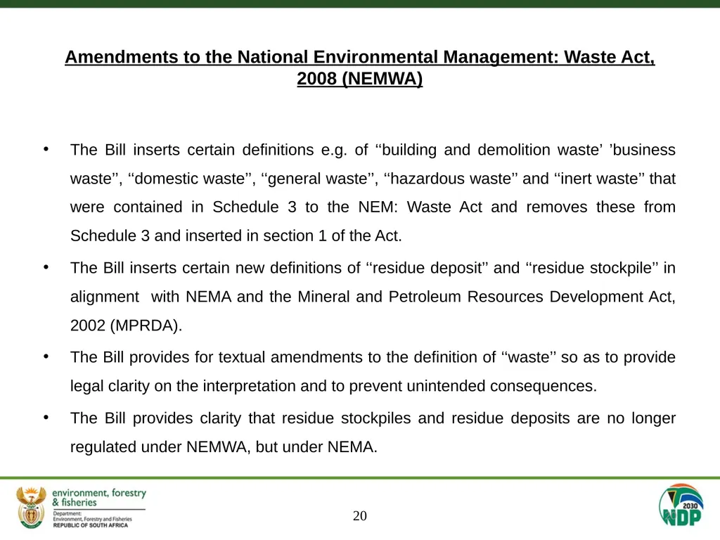 MEETING OF THE SELECT COMMITTEE ON LAND REFORM, - slide 20 of 29