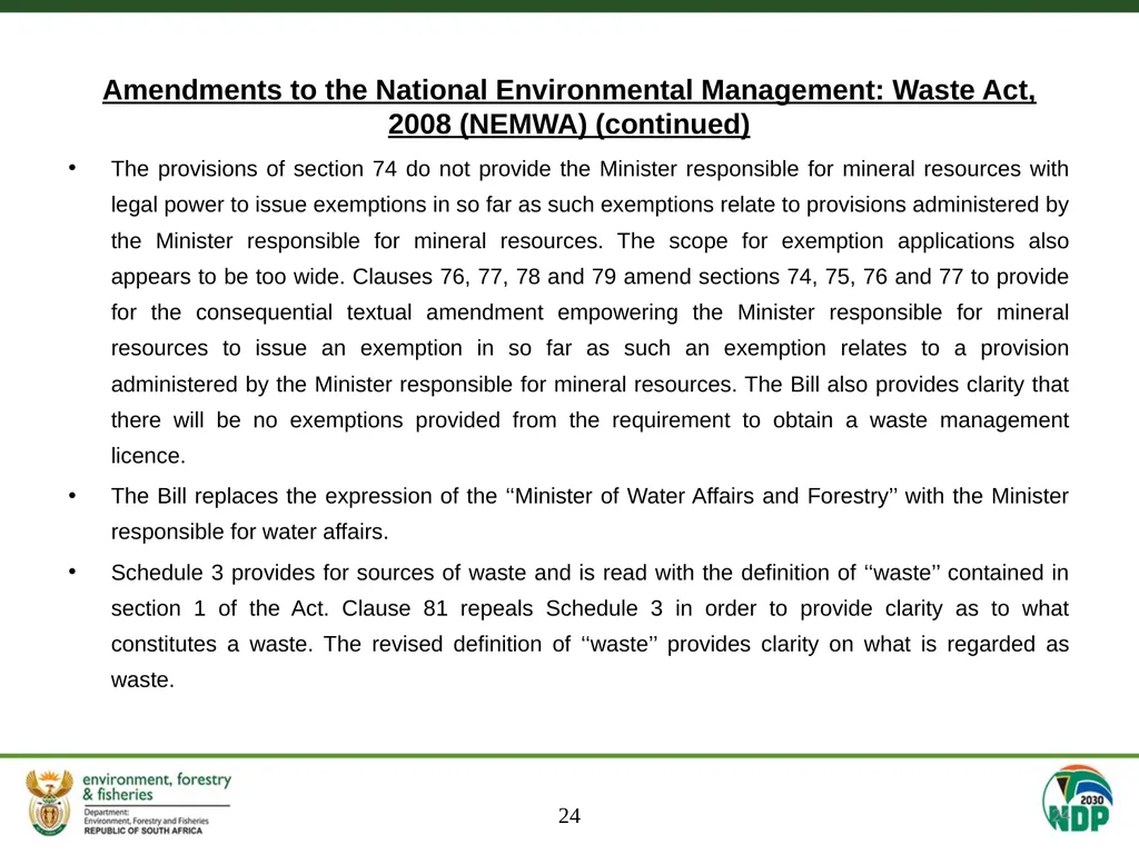 MEETING OF THE SELECT COMMITTEE ON LAND REFORM, - slide 24 of 29