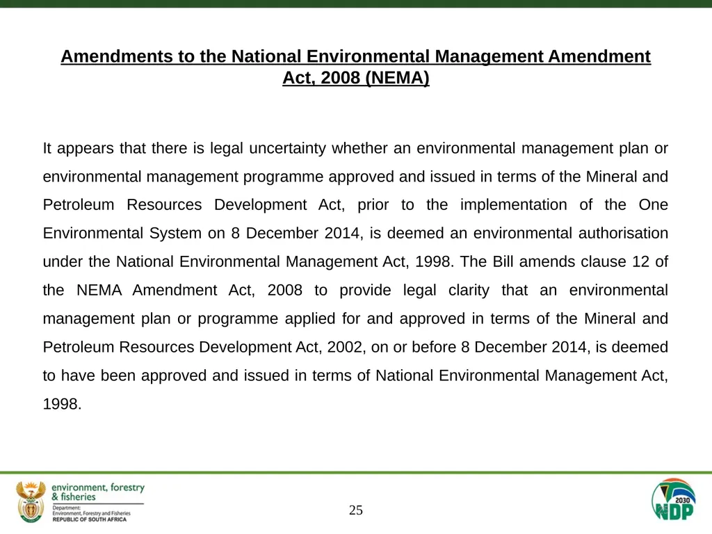 MEETING OF THE SELECT COMMITTEE ON LAND REFORM, - slide 25 of 29